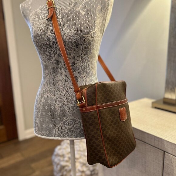 Vintage Celine Macadam Messenger Bag - Picture 10 of 11